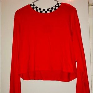 Forever 21 Long Sleeve Crop Top